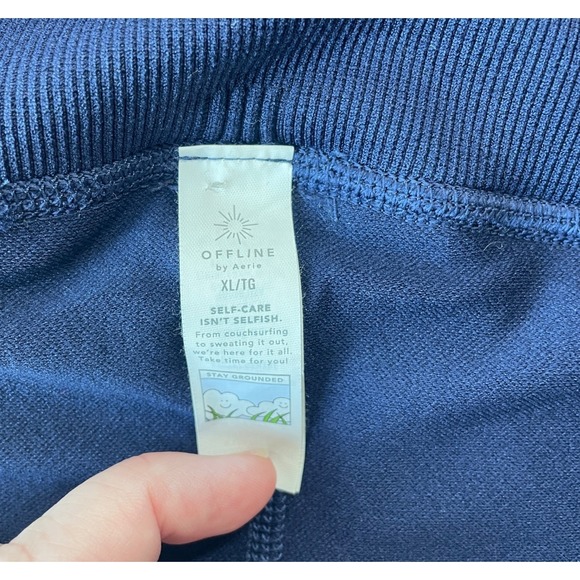 Offline By Aerie Skort XL‎ Blue Tennis Skirt Athletic Shorts Athleisure Lounge - Picture 5 of 10